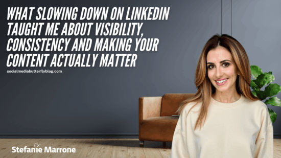 What Slowing Down on LinkedIn Taught Me About Visibility, Consistency and Making Your Content Actually Matter