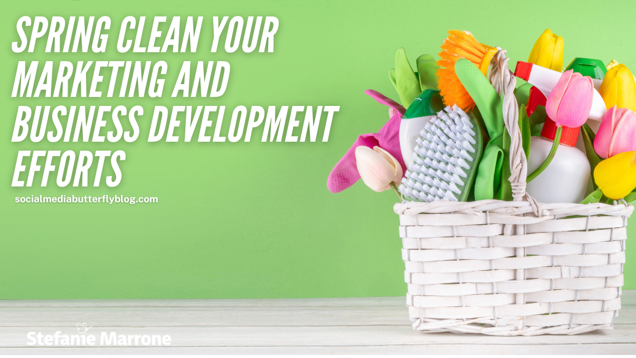 Spring Clean Your Marketing and Business Development Efforts