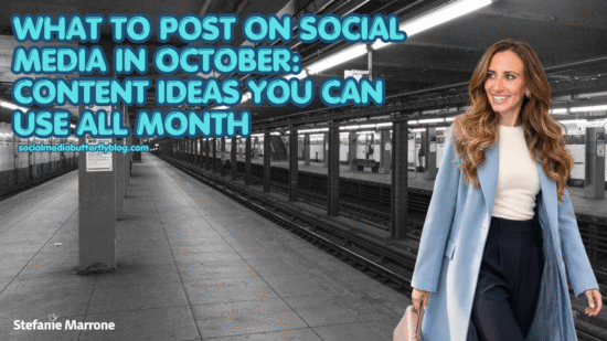What to Post on Social Media in October Content Ideas You Can Use All Month
