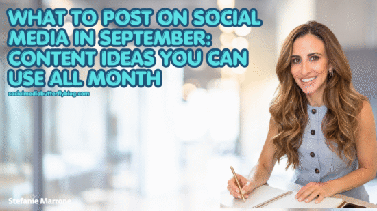 What to Post on Social Media in September Content Ideas You Can Use All Month